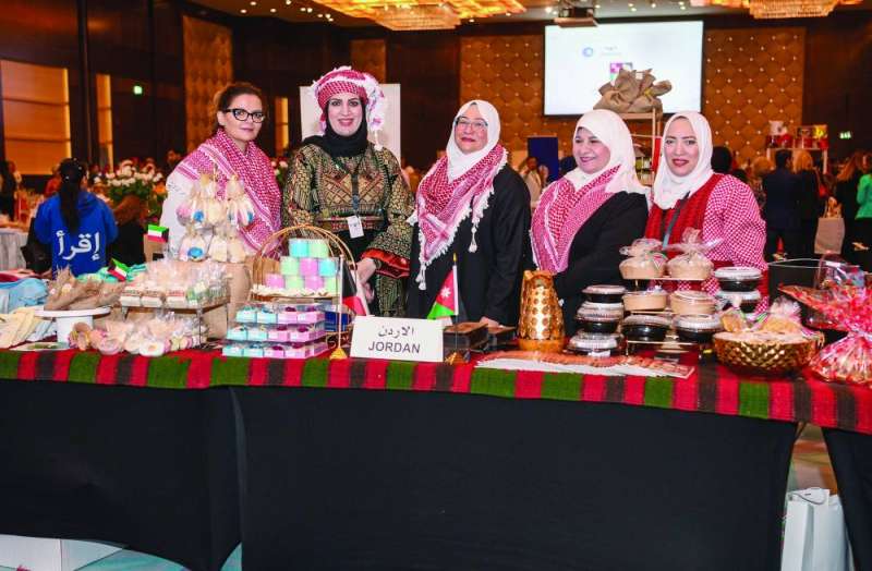 الجناح الأردني في البازار