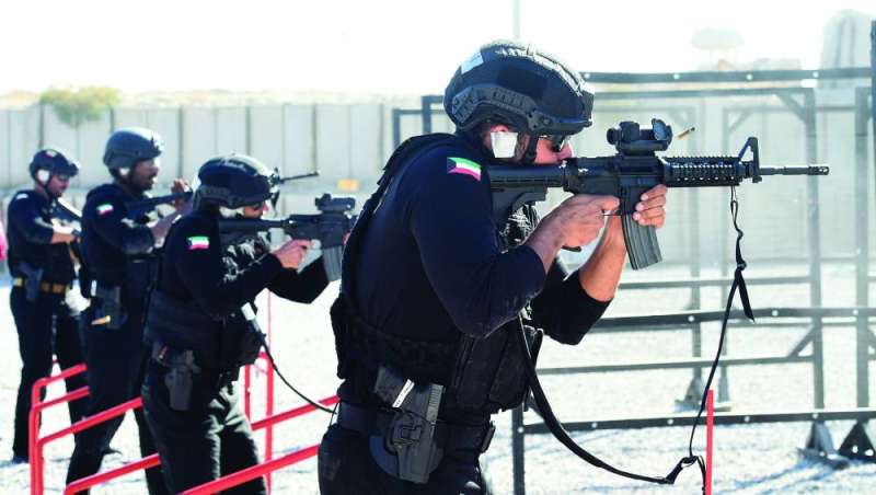 


 الفريق الكويتي تميّز بدقة التصويب في الرماية 