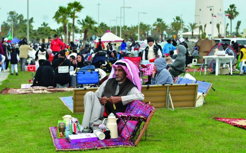 أجواء عائلية هادئة 