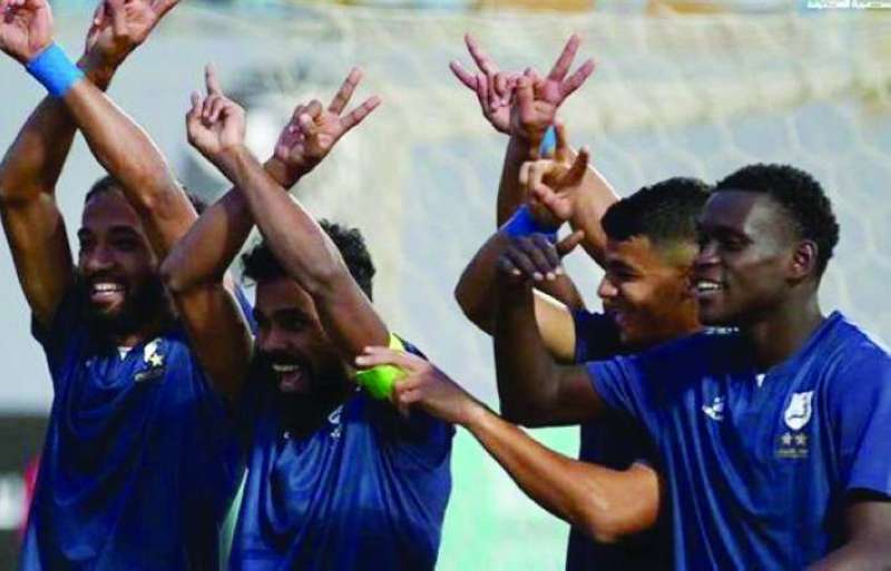 فرحة لاعبي إنبي بالفوز