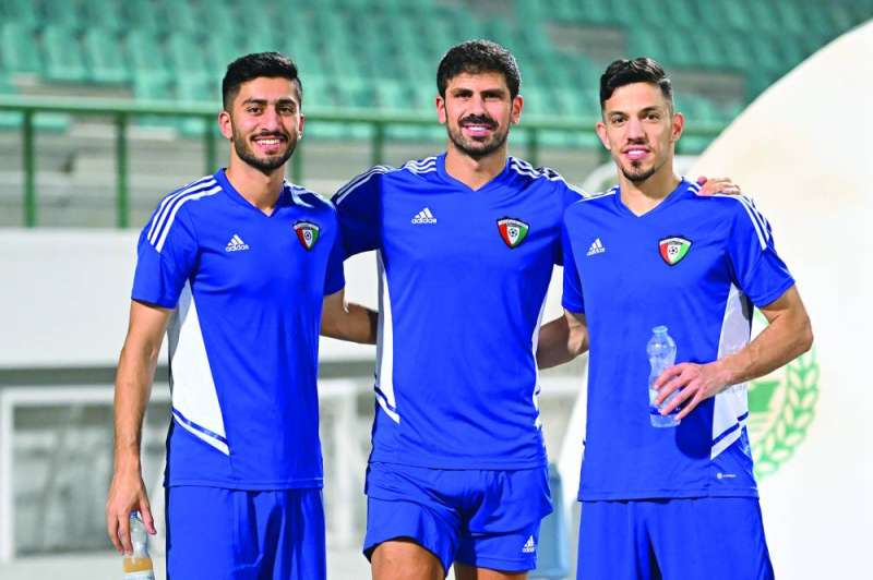 الثلاثي المُصاب سلطان وإبراهيم وحمدان 