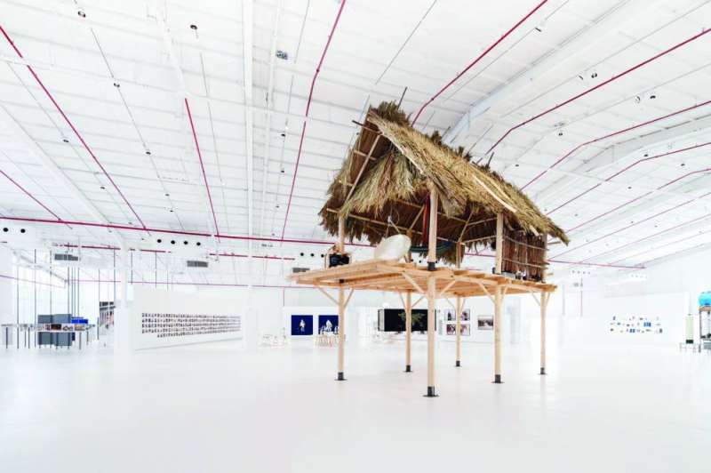 


خيمة تراثية وسط المعرض 