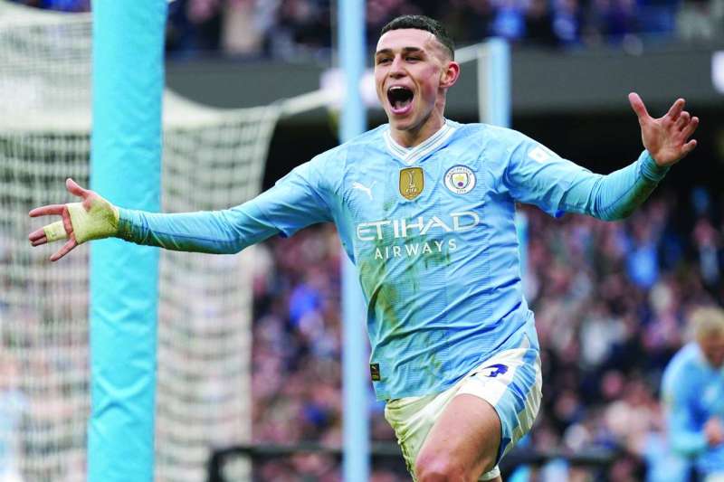 نجم مانشستر سيتي فيل فودن 