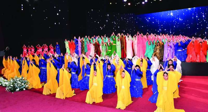 


إحدى لوحات الأوبريت 