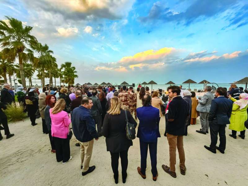 جانب من الحضور في الاحتفالية 