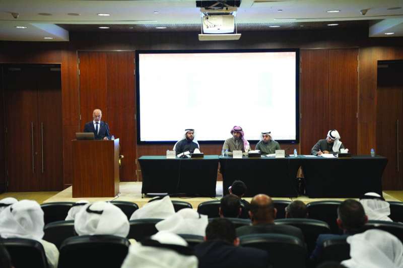 لقطة جماعية للاجتماع مع دائني «الدار»