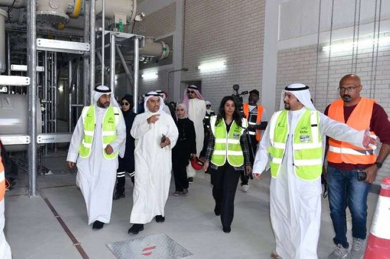 جانب من الجولة التفقدية في منطقة الشدادية الصناعية