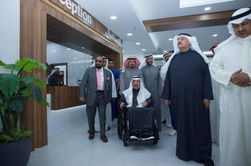 جولة في المركز عقب تدشينه