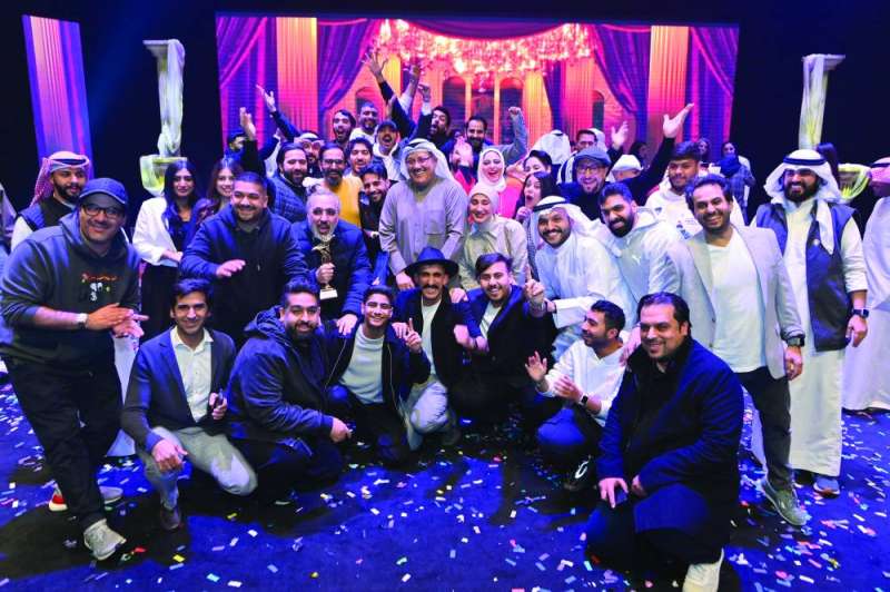 


الفائزون في لقطة جماعية	 (تصوير نايف العقلة) 