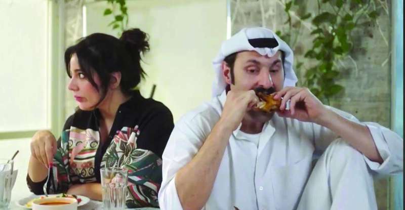 


من مسلسل «رمادي» 