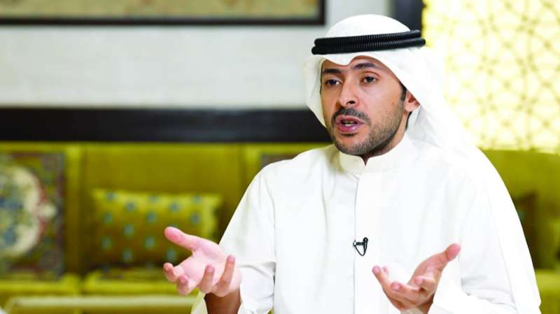 حمد المدلج في اللقاء