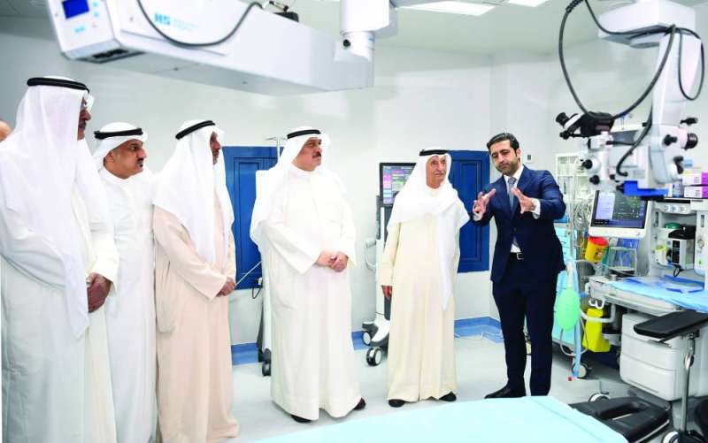 جولة في إحدى غرف المركز 