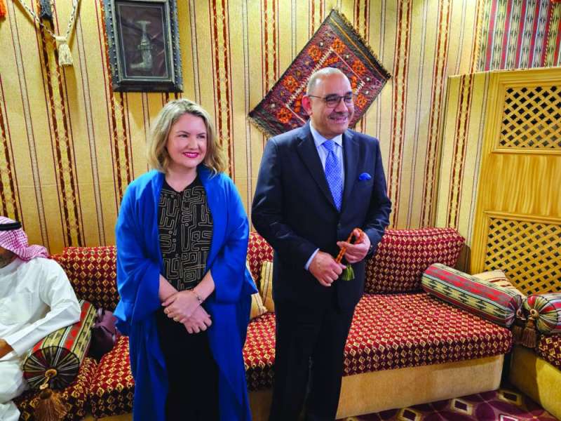 سفيرا العراق وأستراليا 