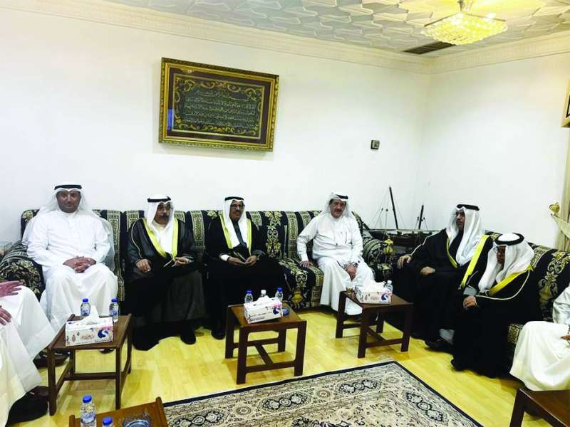 دعيج المالك وأخوانه يهنئون