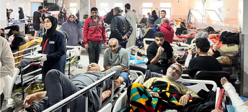 مجمع الشفاء في غزة يعاني من ظروف لا يمكن تخيل صعوبتها منذ بداية الحرب 