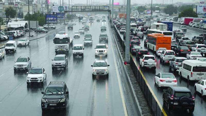 


الطرق السريعة سالكة رغم الكثافة 