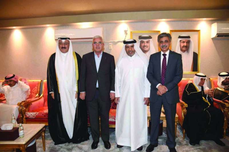 سفراء باكستان وقطر وفلسطين