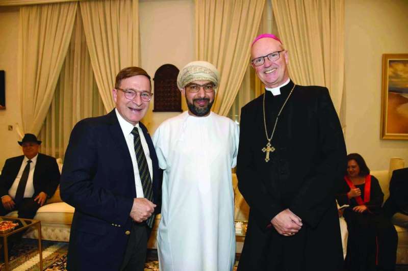 الخروضي وسفيرا الفاتيكان وألمانيا