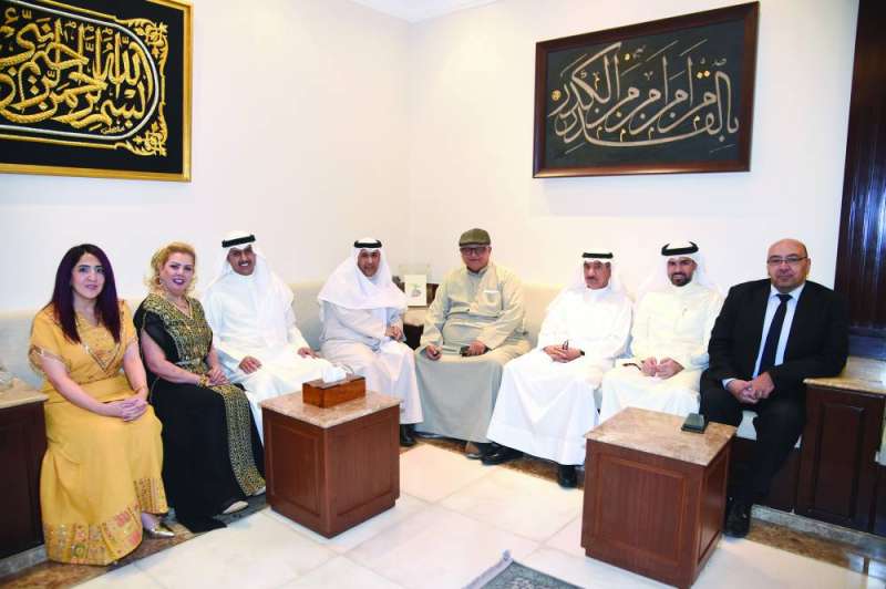 ممثلو وسائل الإعلام بديوان اليحيا