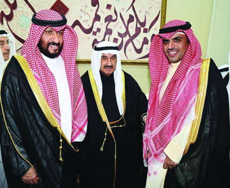 


ناصر المحمد وطلال الخالد وخالد طلال الخالد 