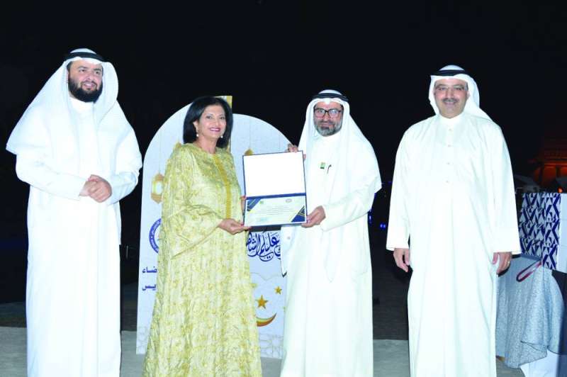 


تكريم الدكتورة بلقيس النجار 