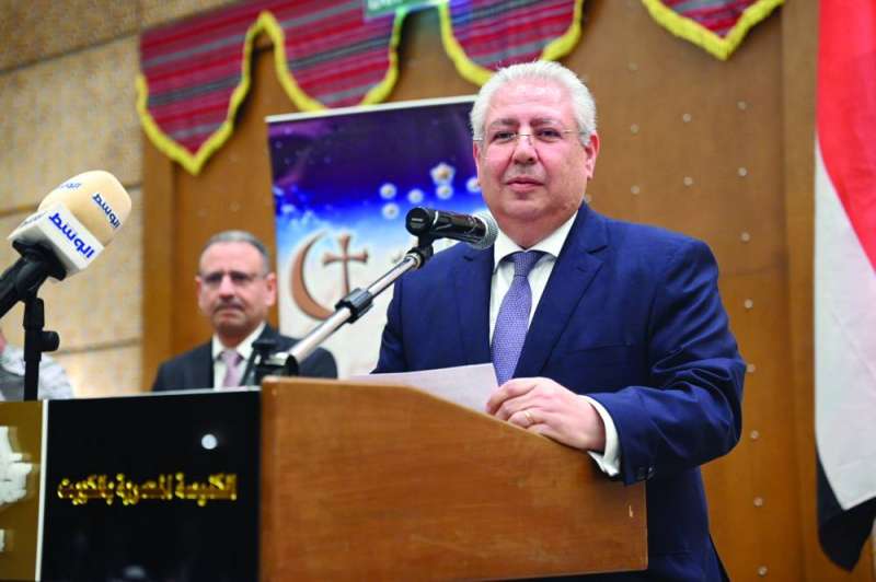 


السفير شلتوت يلقي كلمته 