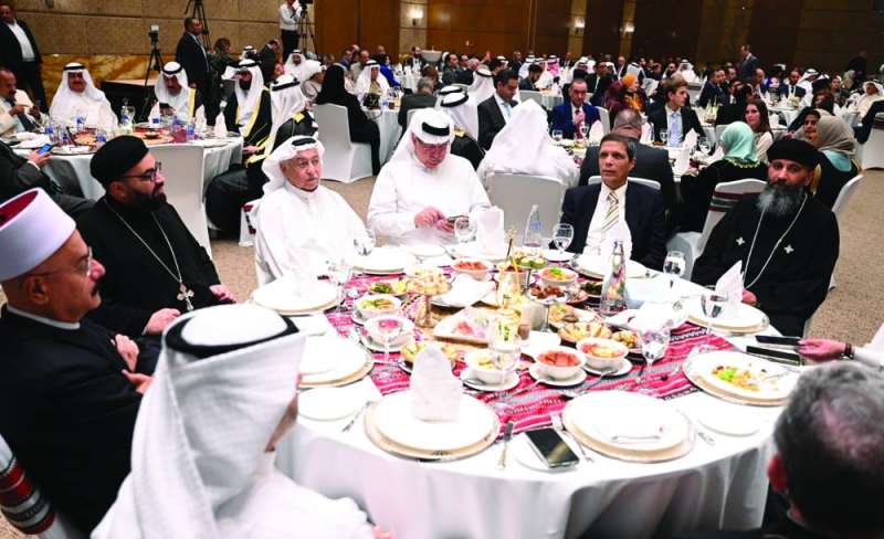 


جمع غفير من كل الأطياف في غبقة المحبة 	 (تصوير نايف العقلة) 