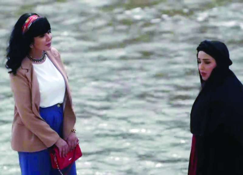 


من مسلسل «قضايا من البادية» 