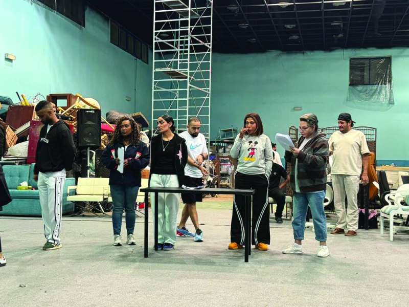 من البروفات 