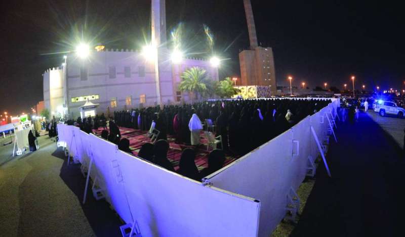 مصلى النساء خارج المسجد 