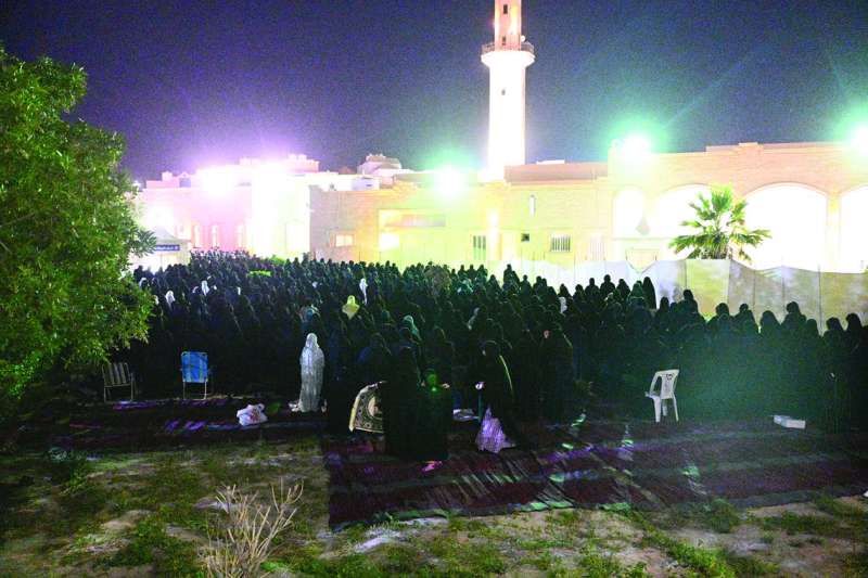 مصلى النساء خارج المسجد 