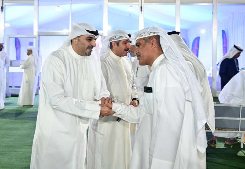 استقبال مهند الساير