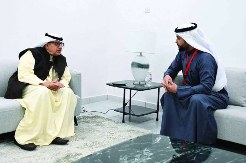 


الريّس متحدثاً للزميل فيصل التركي 