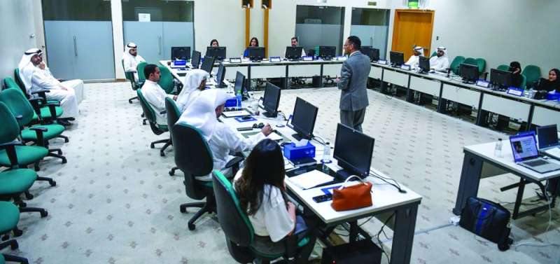 جانب من الدورة التدريبية 