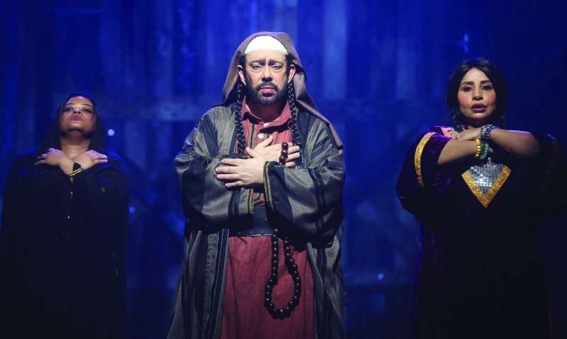 


مشهد من المسرحية 