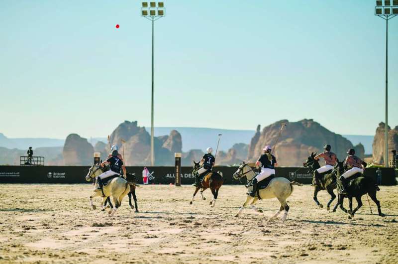 


جانب من بطولة البولو 