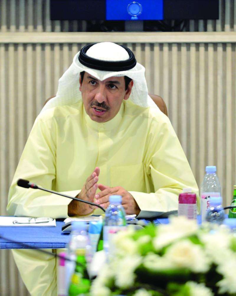 مرزوق الخرافي متحدثاً 