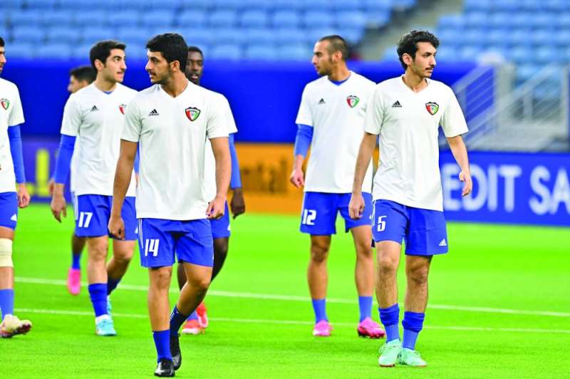 


لاعبو منتخب الكويت الأولمبي مطالبون بالتعويض غداً 