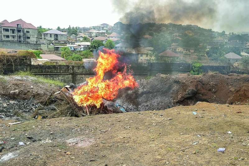 النار تلتهم مخدر كوش 