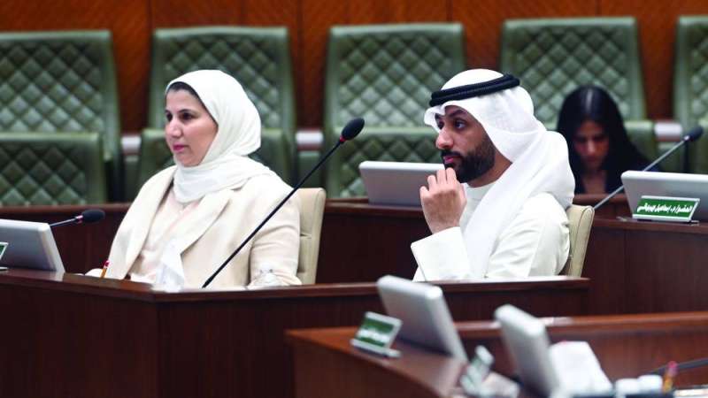 عبداللطيف الدعي وعلياء الفارسي 