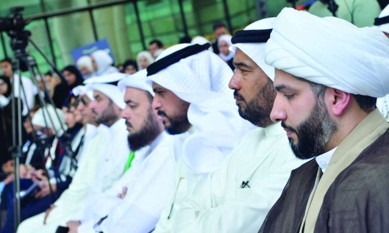 جانب من الحضور في الوقفة التضامنية 