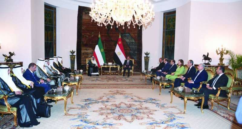 جانب من المباحثات الموسعة