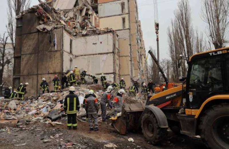 آثار الدمار جراء هجوم روسي على أوديسا (أرشفية)