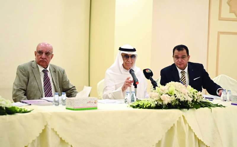 السعد مترئساً عمومية «الصناعات الوطنية»	 (تصويرسعود سالم) 