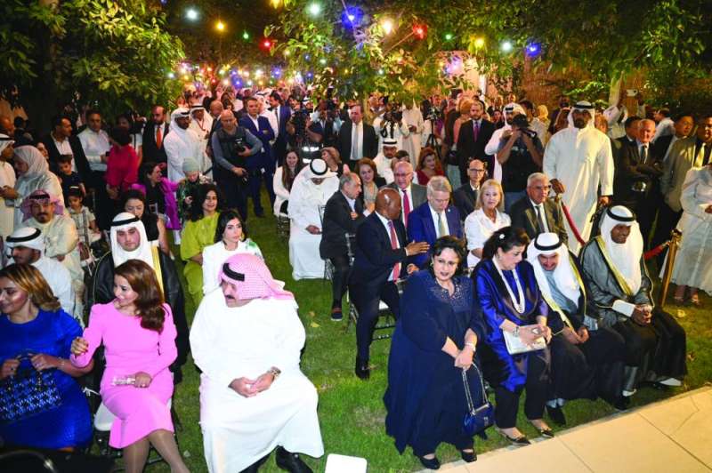 جانب من حضور الاحتفالية 