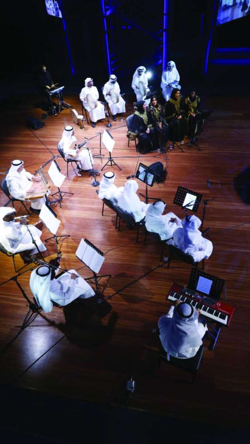 من أجواء الأمسية