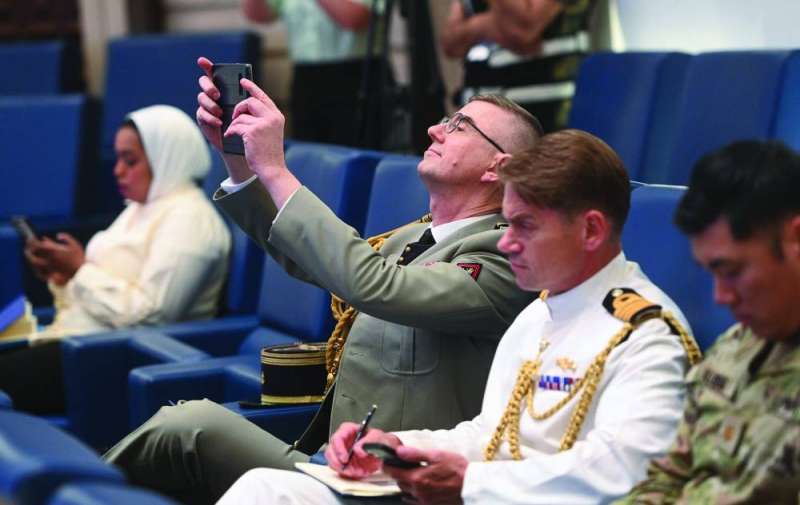 جانب من الحضور 