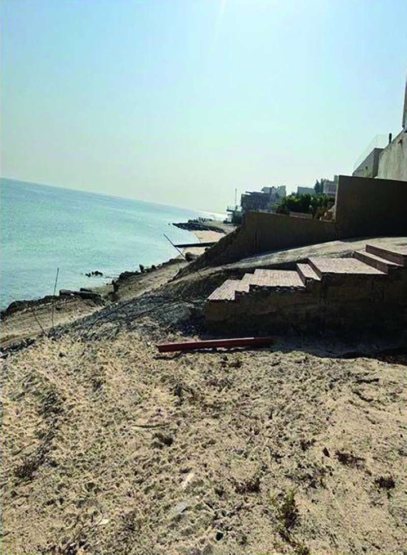 أضرار يخلفها النحر بالشاليهات