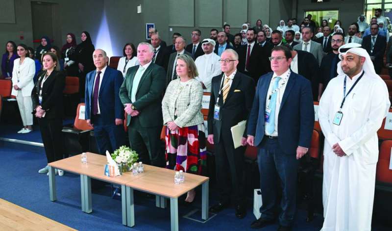 الحضور في مؤتمر الكلية الأسترالية (تصوير نايف العقلة)