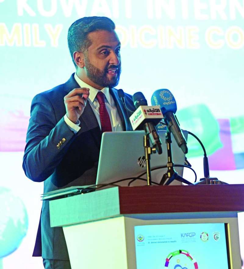 محمد العازمي يتحدث